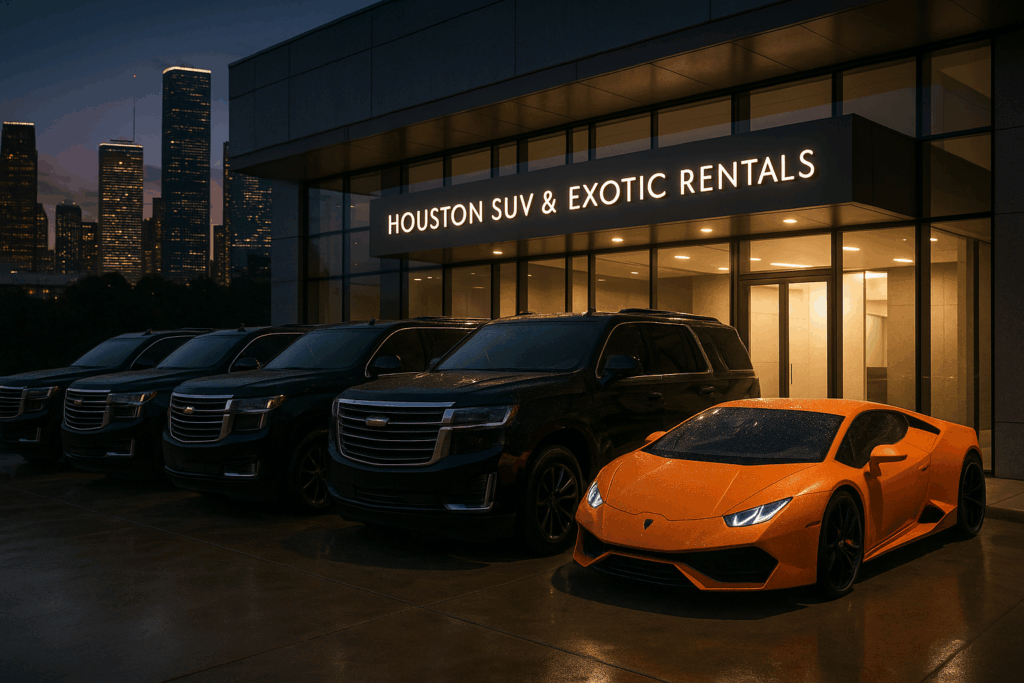 Premium SUV and Exotic Rentals in Houston